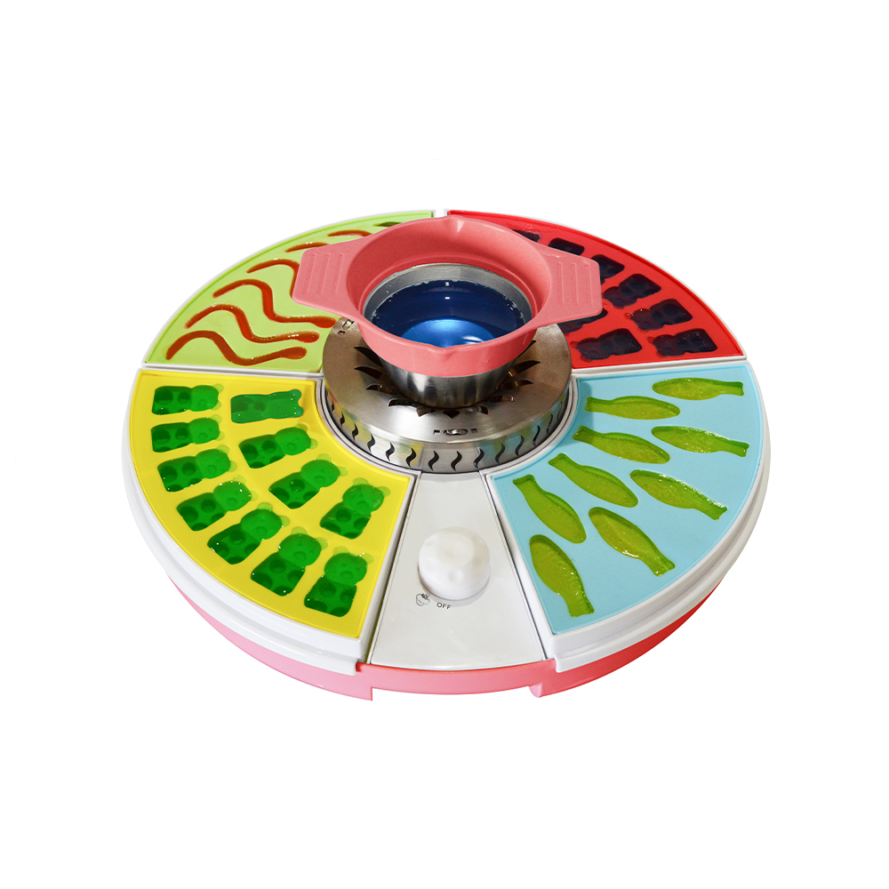 GC-128G 100W 带 4 个塑料托盘软糖机