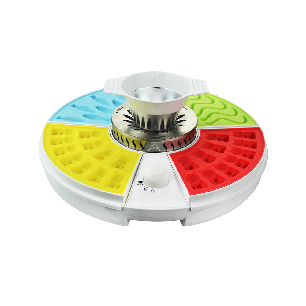 GC-128G 100W 带 4 个塑料托盘软糖机