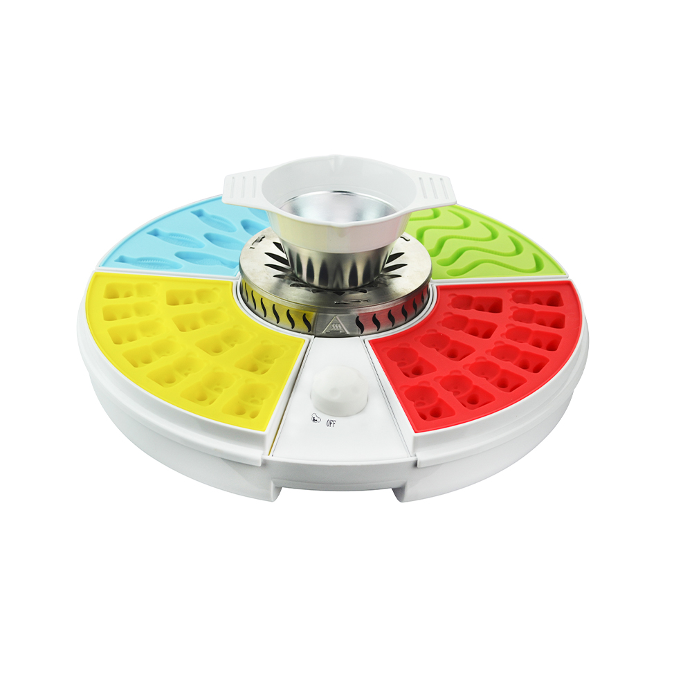 GC-128G 100W 带 4 个塑料托盘软糖机